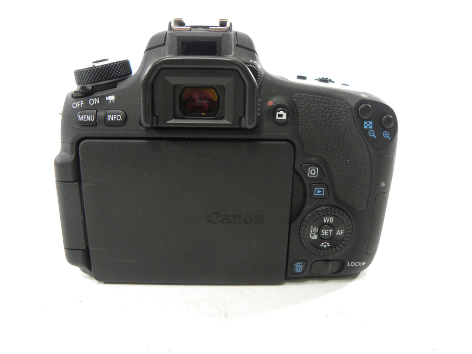 Canon EOS Rebel T6s 24.2mp Digital SLR body Only Shutter Ct. 31,507
