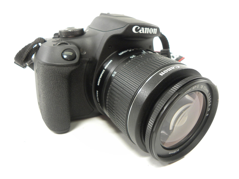 Canon EOS Rebel T7 24.1mp Digital SLR w/EF-S 18-55 IS II Shutter Ct. 214