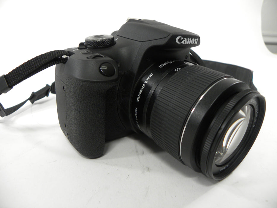 Canon EOS Rebel T7 24.1mp Digital SLR w/EF-S 18-55 IS II Shutter Ct. 339