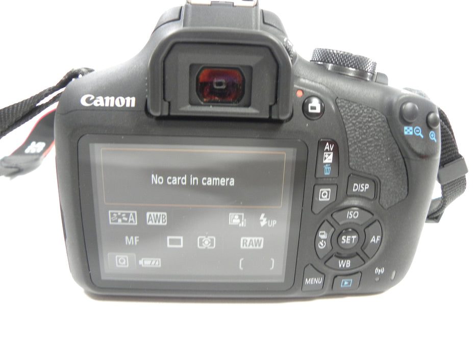 Canon EOS Rebel T7 24.1mp Digital SLR w/EF-S 18-55 IS II Shutter Ct. 4,409