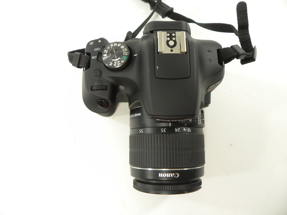 Canon EOS Rebel T7 24.1mp Digital SLR w/EF-S 18-55 IS II Shutter Ct. 5,776