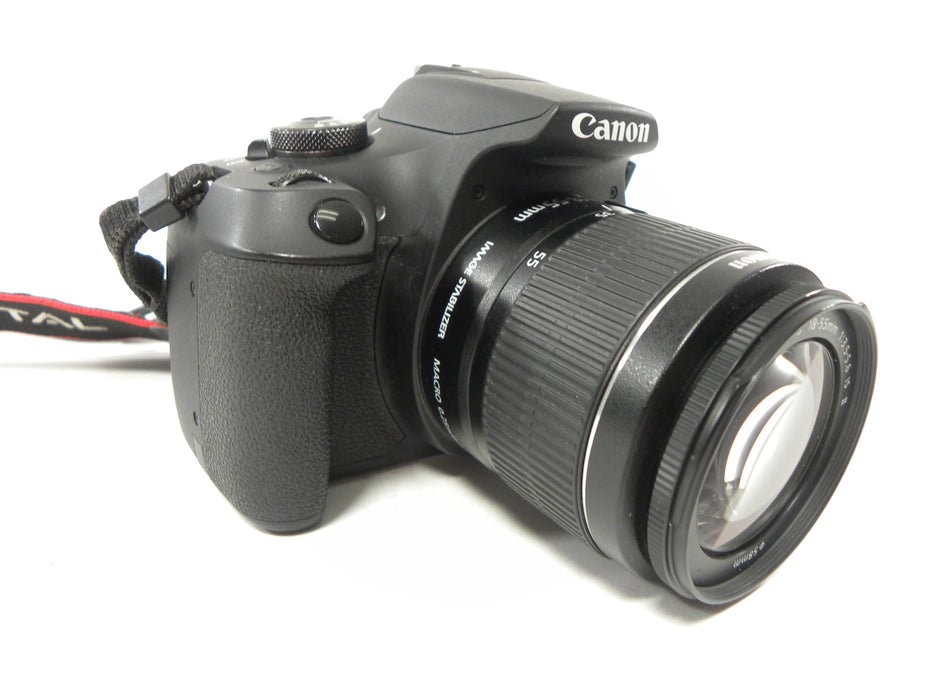 Canon EOS Rebel T7 24.1mp Digital SLR w/EF-S 18-55 IS II Shutter Ct. 5,776