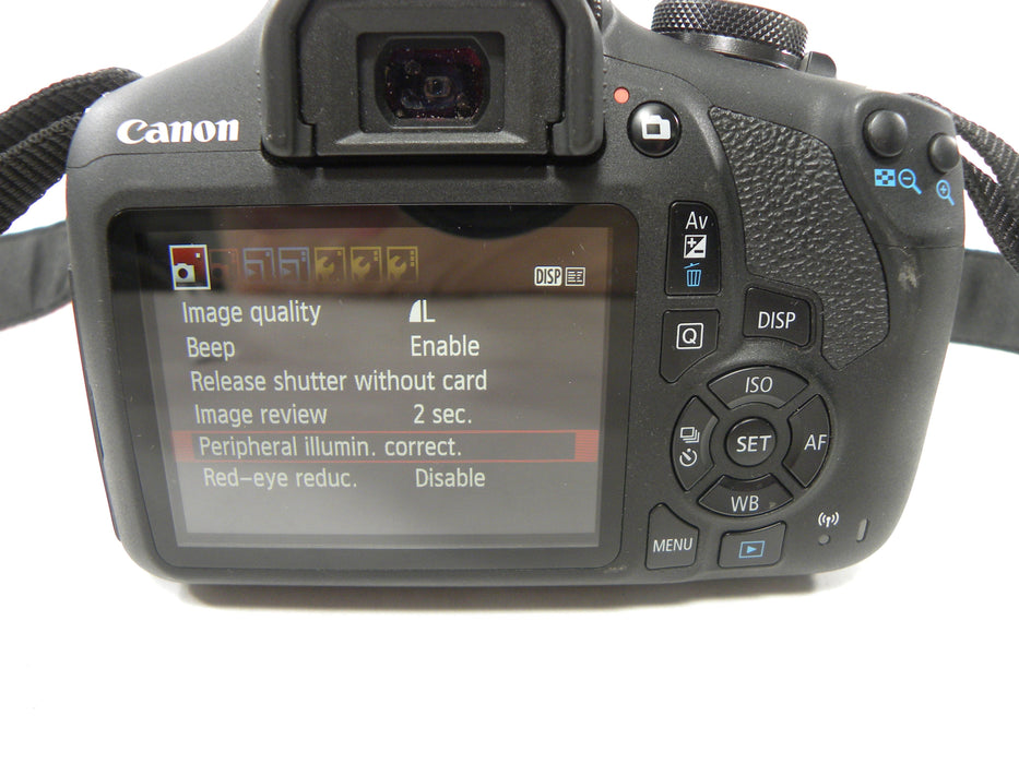Canon EOS Rebel T7 24.1mp Digital SLR w/EF-S 18-55mm f3.5-5.6 IS II