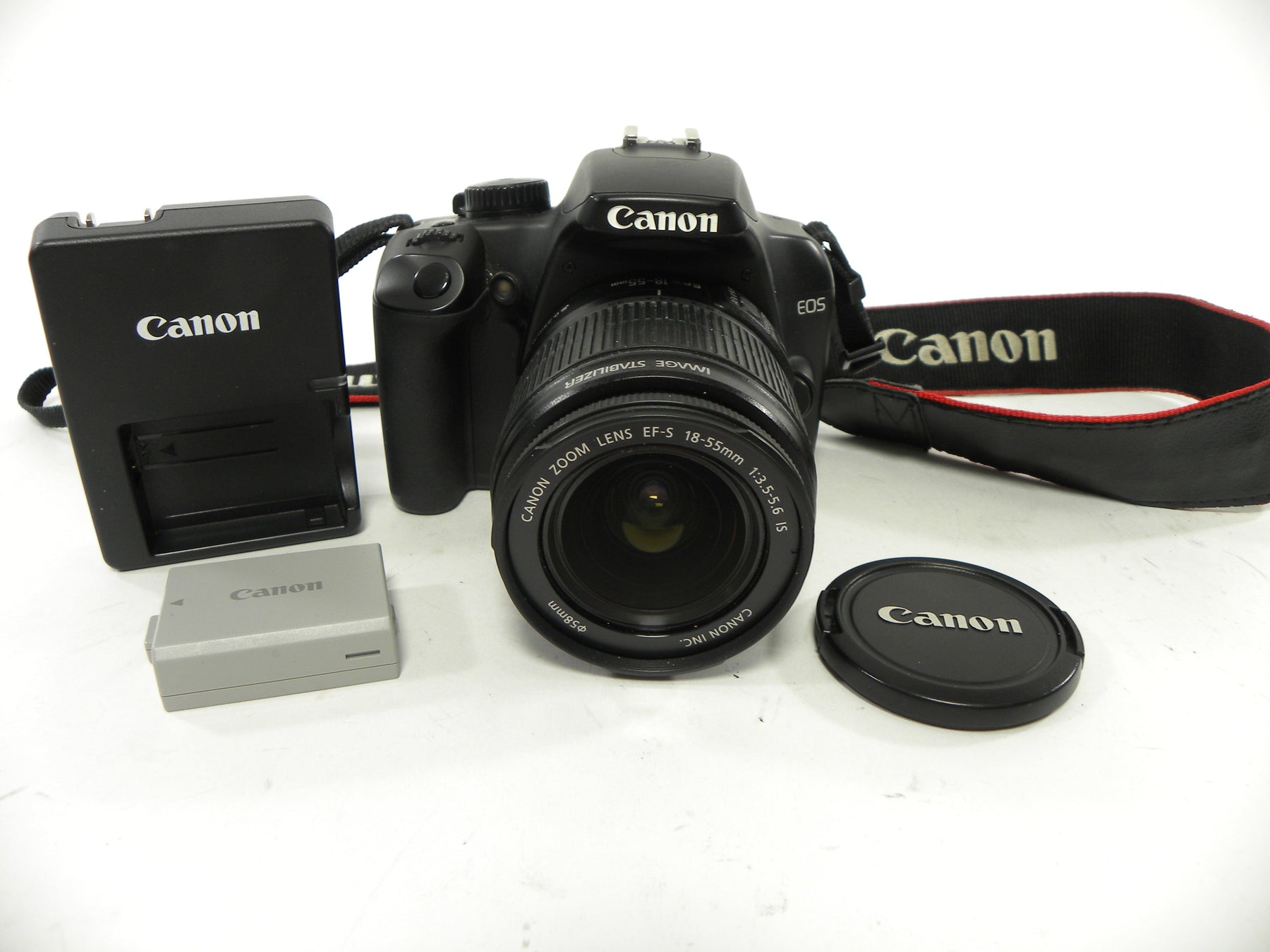 Canon EOS Rebel XS 10.1mp Digital SLR w/EF-S 18-55mm Shutter Ct. 14,075