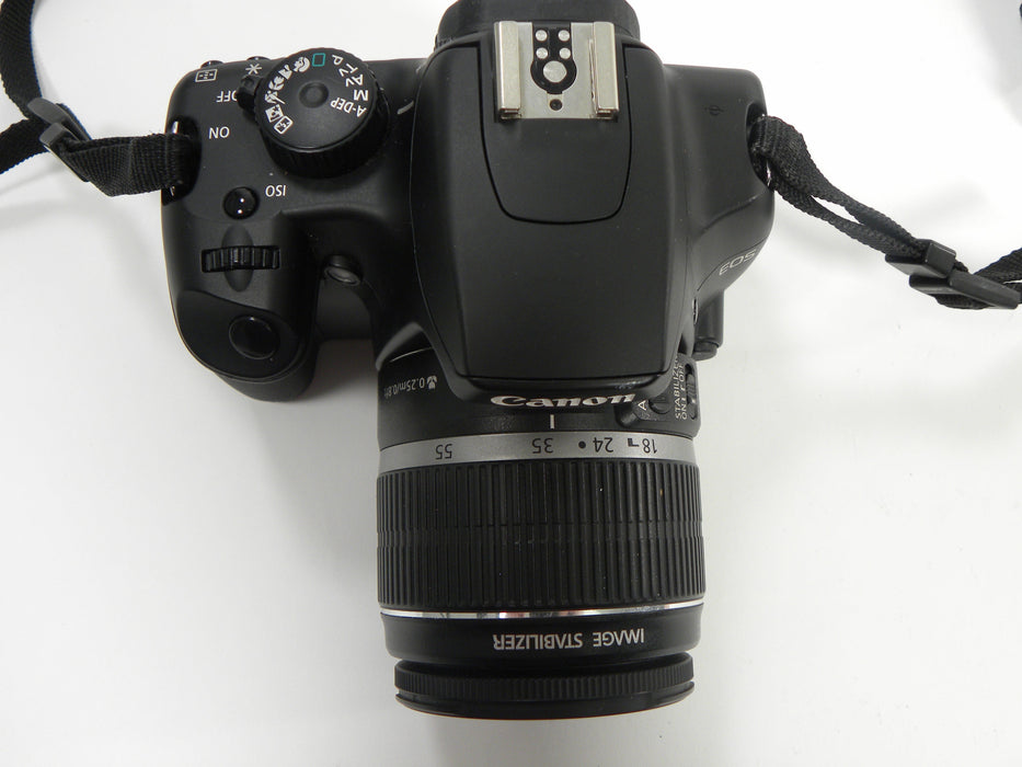 Canon EOS Rebel XS 10.1mp w/EF-S 18-55 IS Shutter Ct. 3,990