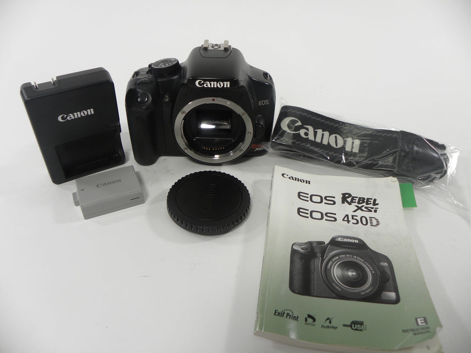 Canon EOS Rebel XSi 12.2mp Digital SLR Body Only