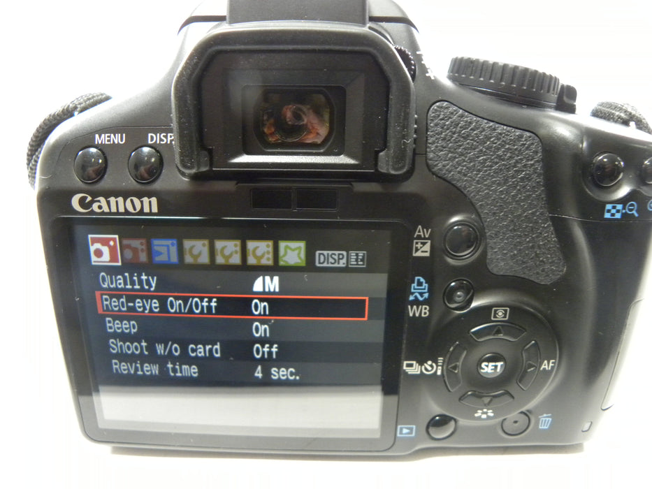 Canon EOS Rebel XSi 12.2mp Digital SLR w/EF-S 18-55 f3.5-5.6 IS