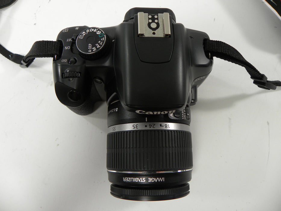Canon EOS Rebel XSi 12.2mp Digital SLR w/EF-S 18-55 f3.5-5.6 IS