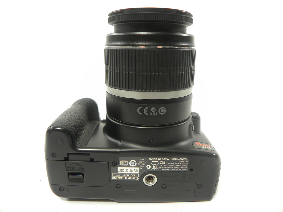 Canon EOS Rebel XSi 12.2mp Digital SLR w/EF-S 18-55 IS Shutter Ct. 24,635