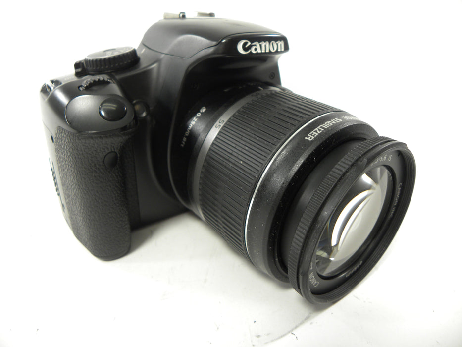 Canon EOS Rebel XSi 12.2mp Digital SLR w/EF-S 18-55 IS shutter Ct. 8,172