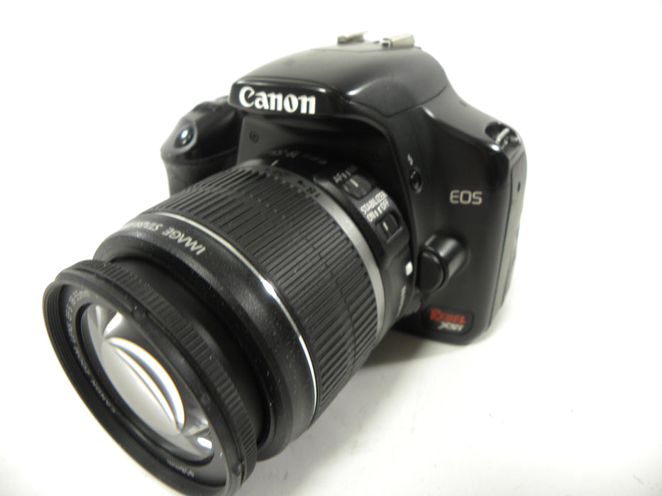 Canon EOS Rebel XSi 12.2mp Digital SLR w/EF-S 18-55 IS shutter Ct. 8,172