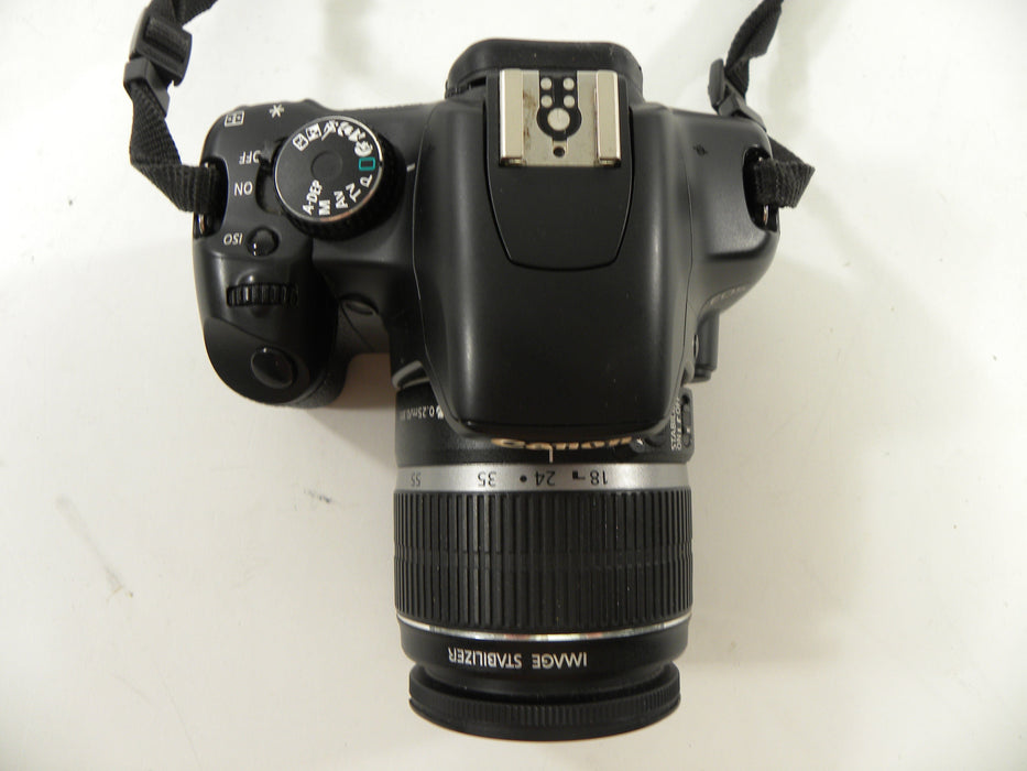 Canon EOS Rebel XSi 12.2mp Digital SLR w/EF-S 18-55 Shutter Ct. 22,563