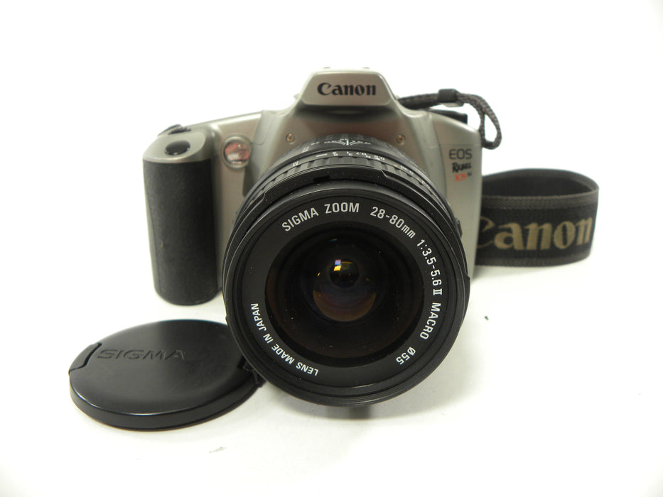 Canon EOS Rebel XSN Date 35mm SLR w/Sigma Zoom 28-80mm f3.5-5.6 II