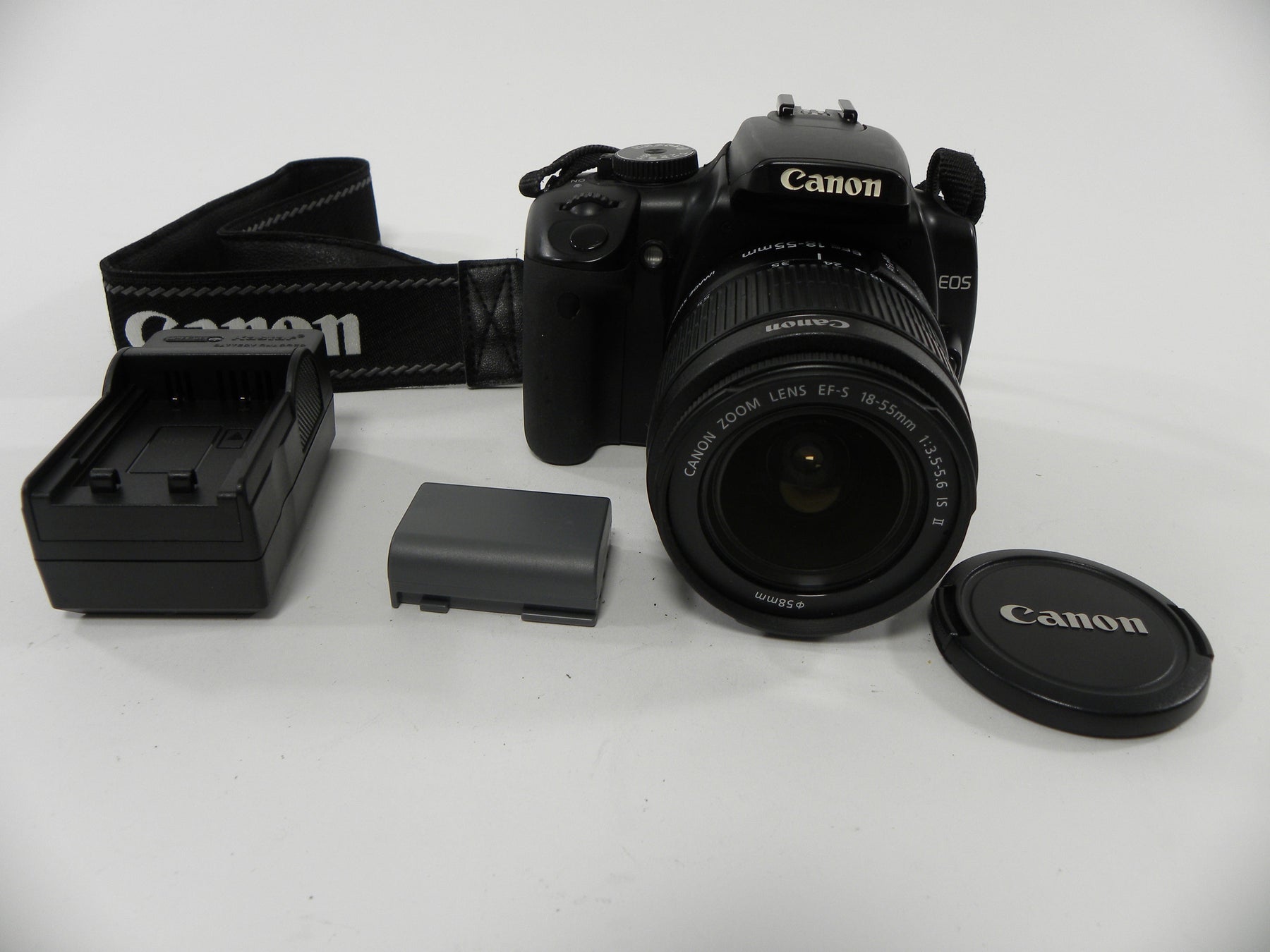 Canon EOS Rebel XTi 10.1mp Digital SLR w/EF-S 18-55 IS II