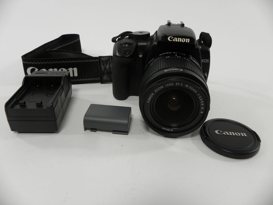 Canon EOS Rebel XTi 10.1mp Digital SLR w/EF-S 18-55 IS II