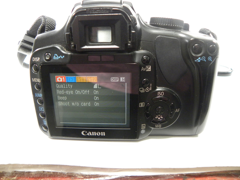 Canon EOS Rebel XTi 10.1mp Digital SLR w/EF-S 18-55mm f3.5-5.6 II