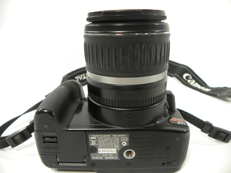 Canon EOS Rebel XTi 10.1mp Digital SLR w/EF-S 18-55mm f3.5-5.6 II