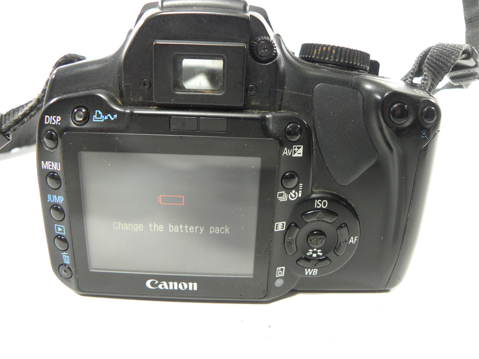 Canon EOS Rebel XTi 10.1mp Digital SLR w/EF Zoom 28-80 f3.5-5.6 USM