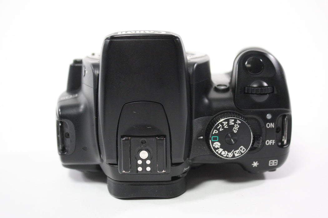 Canon EOS Rebel XTi DSLR Camera with Canon 18-55mm 3.5-5.6 II EF-S Lens with Battery Grip