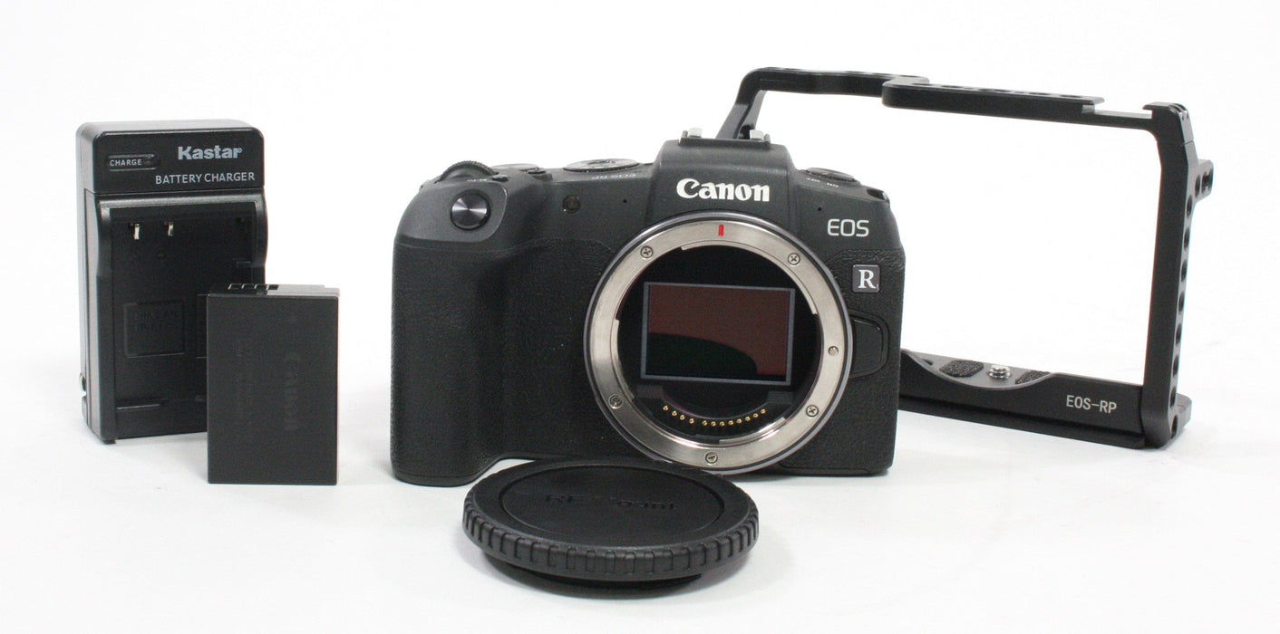 Canon EOS RP Mirrorless Digital Camera with EOS-RP Grip with Shutter Count of 18,000