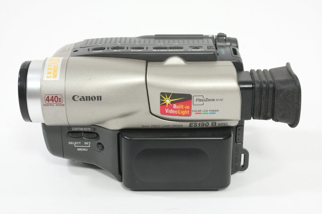 Canon ES190 Video 8 Camcorder