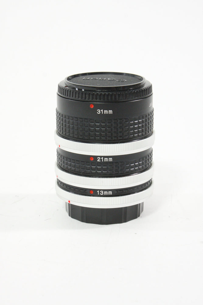 Canon Extension Tubes:  13mm, 21mm, 31mm for FD Mount