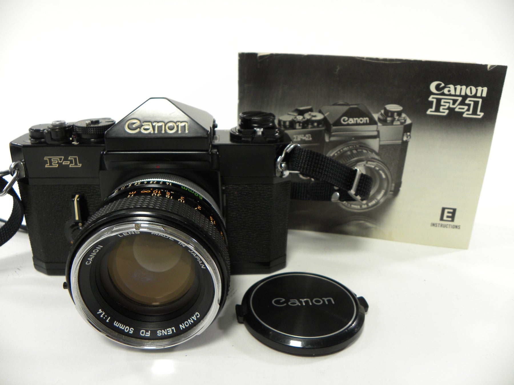 Canon F-1 35mm  SLR w/FD 50mm f1.4