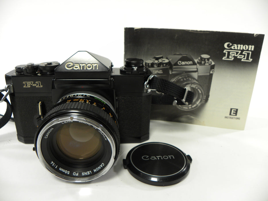 Canon F-1 35mm  SLR w/FD 50mm f1.4