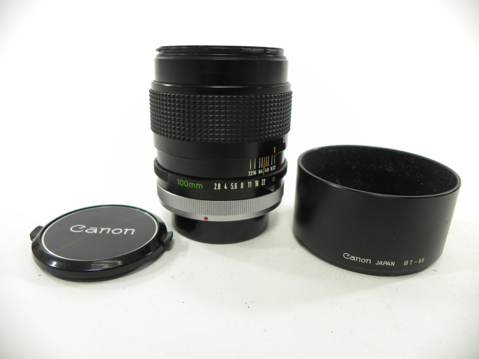 Canon FD 100mm f2.8 S.S.C.