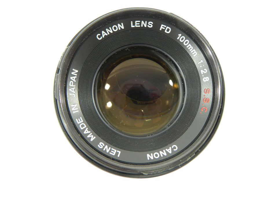 Canon FD 100mm f2.8 S.S.C.