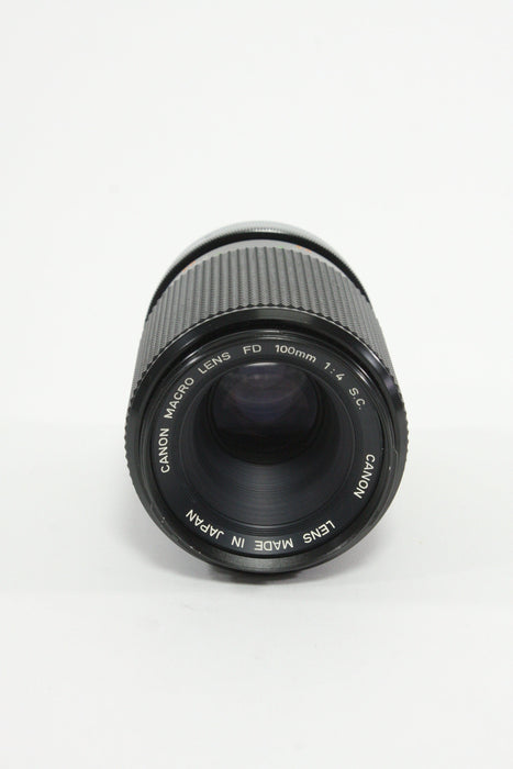 Canon FD 100mm F4 S.C. Macro