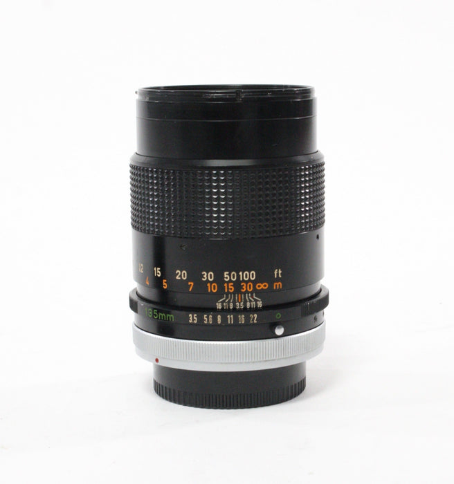 Canon FD 135mm f/3.5 S.C. Lens for Canon FD Mount