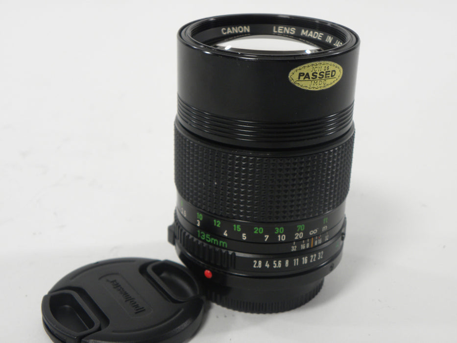 Canon FD 135mm f2.8 lens