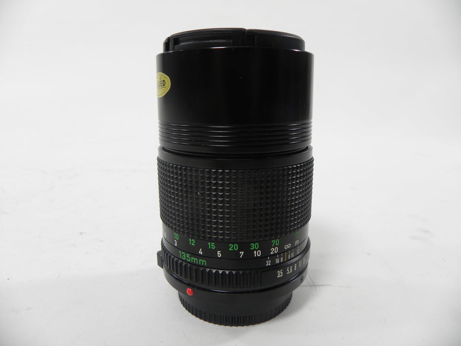 Canon FD 135mm f3.5 Lens