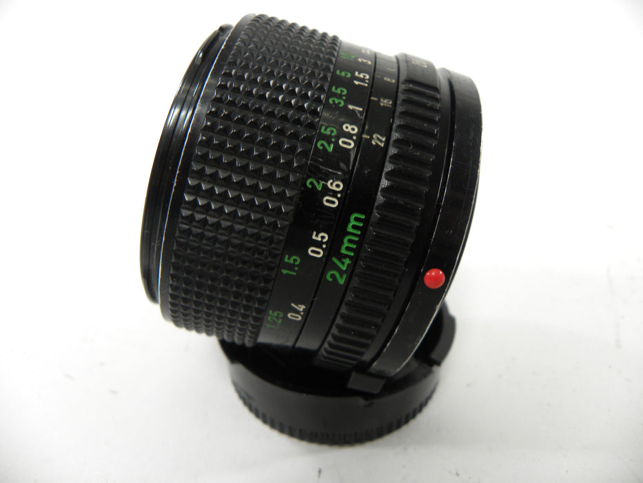 Canon FD 24mm f2.8