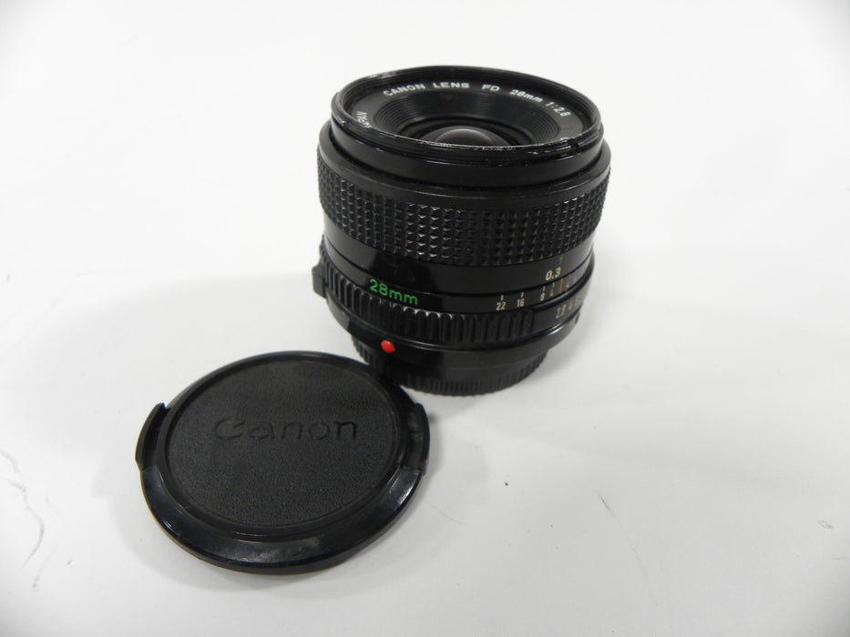 Canon FD 28mm f2.8 lens