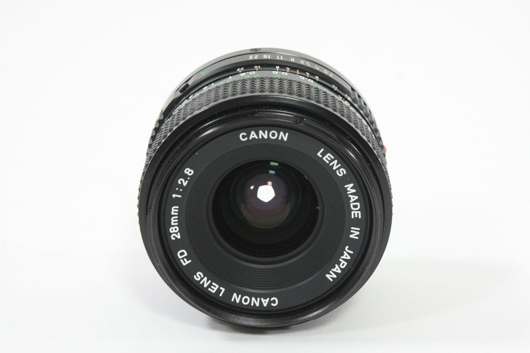 Canon FD 28mm F2.8 Lens