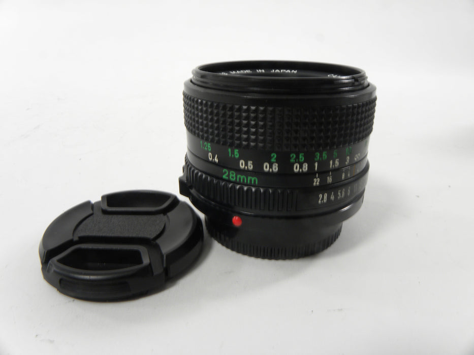 Canon FD 28mm f2.8