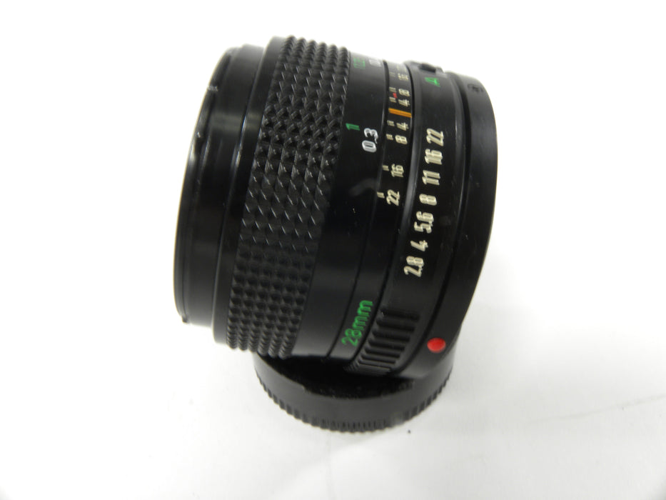 Canon FD 28mm f2.8