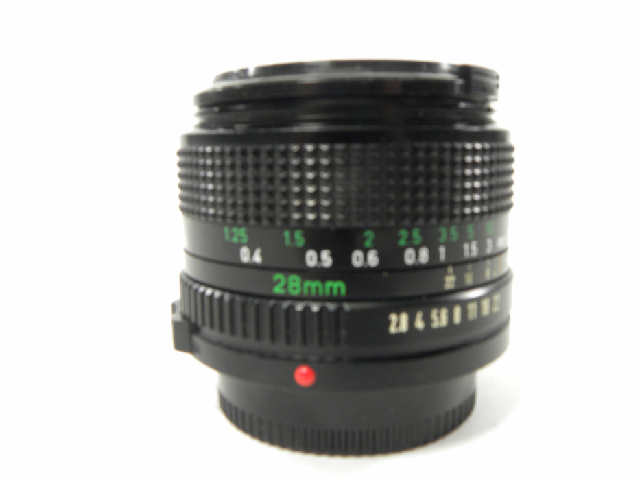 Canon FD 28mm f2.8