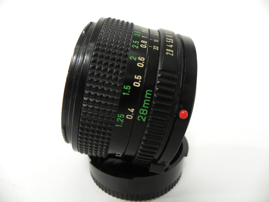 Canon FD 28mm f2.8