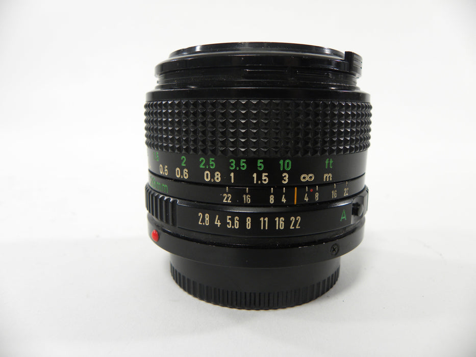 Canon FD 28mm f2.8