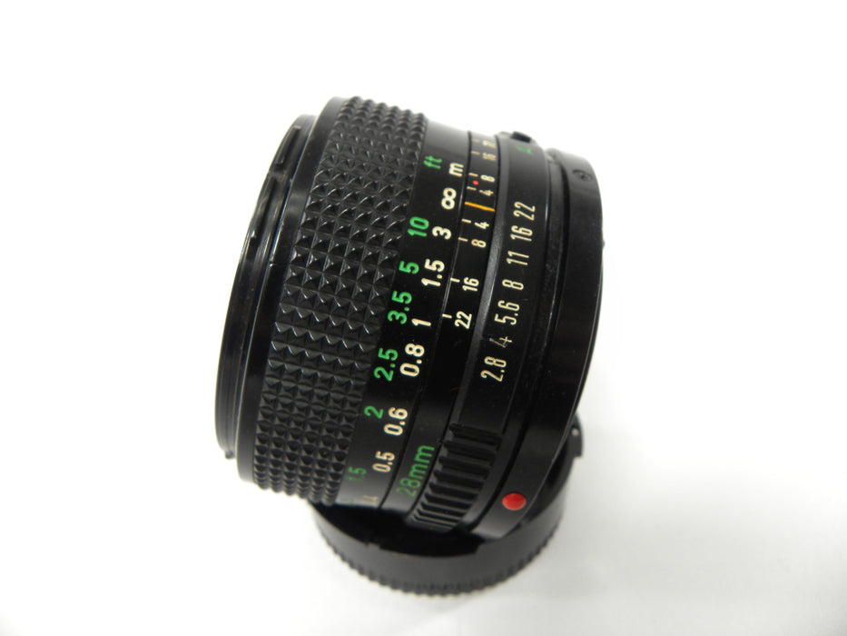 Canon FD 28mm f2.8