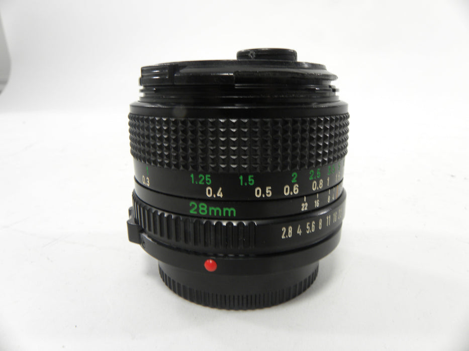 Canon FD 28mm f2.8
