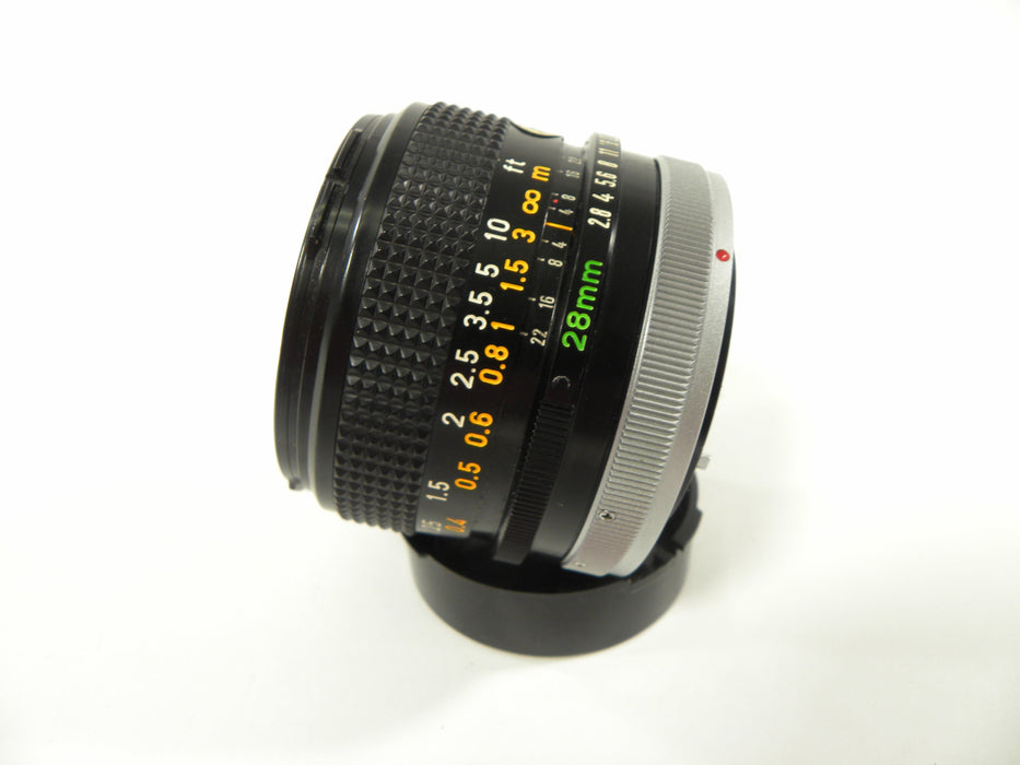 Canon FD 28mm f2.8 S.C. lens
