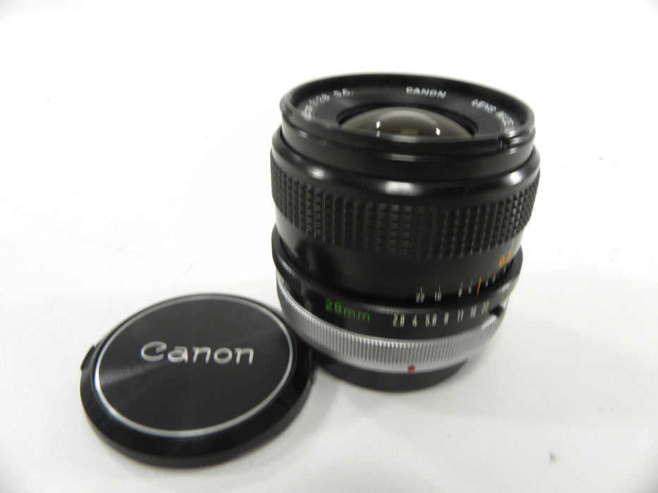 Canon FD 28mm f2.8 S.C.
