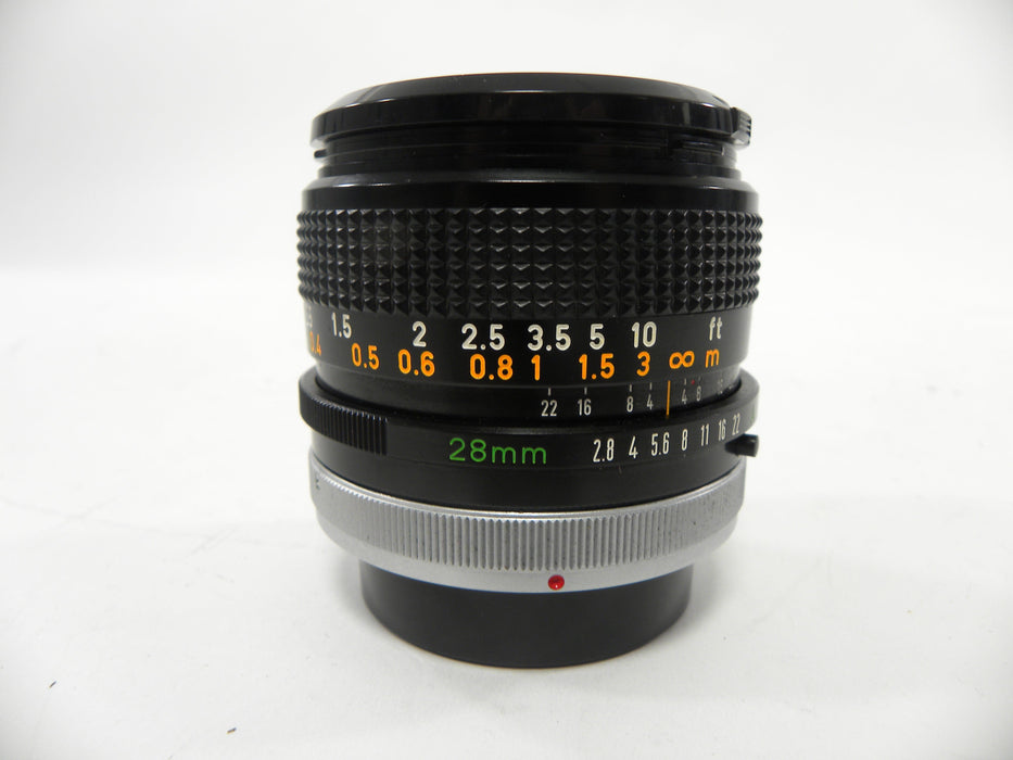 Canon FD 28mm f2.8 S.C.