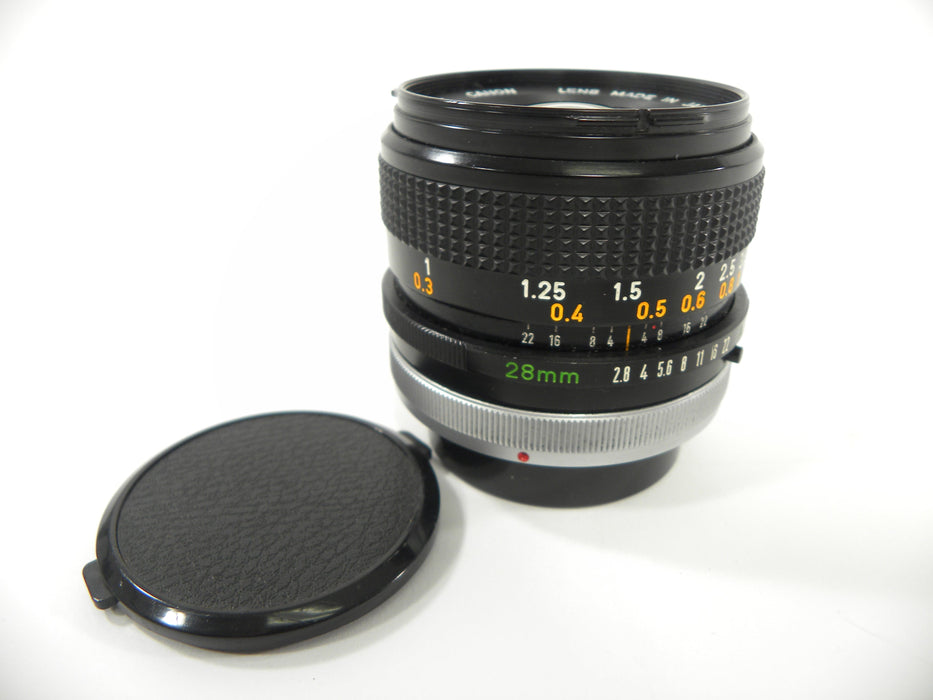 Canon FD 28mm f2.8 S.C.