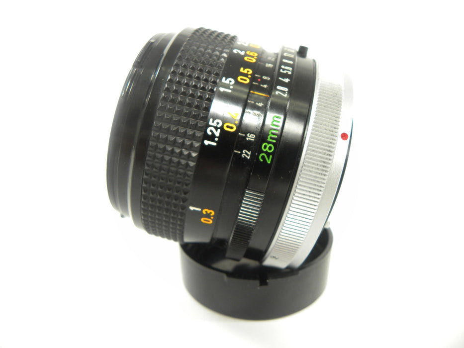 Canon FD 28mm f2.8 S.C.