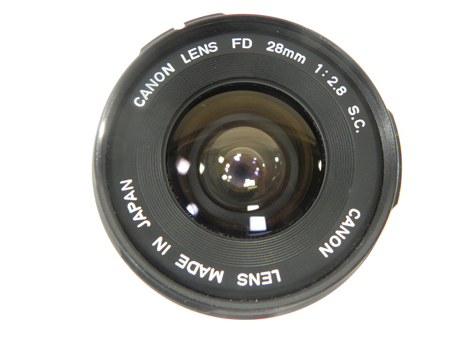Canon FD 28mm f2.8 S.C.